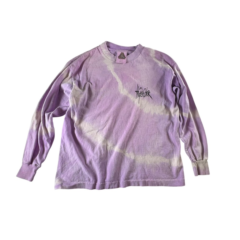 Vintage 90s Hypercolor Generra Long Sleeve T-Shirt Purple Heat Sensitive Small